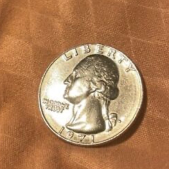 1971 Washington Rf Quarter No Mint Mark (Circulated, Ungraded) Brilliant - Picture 1 of 6